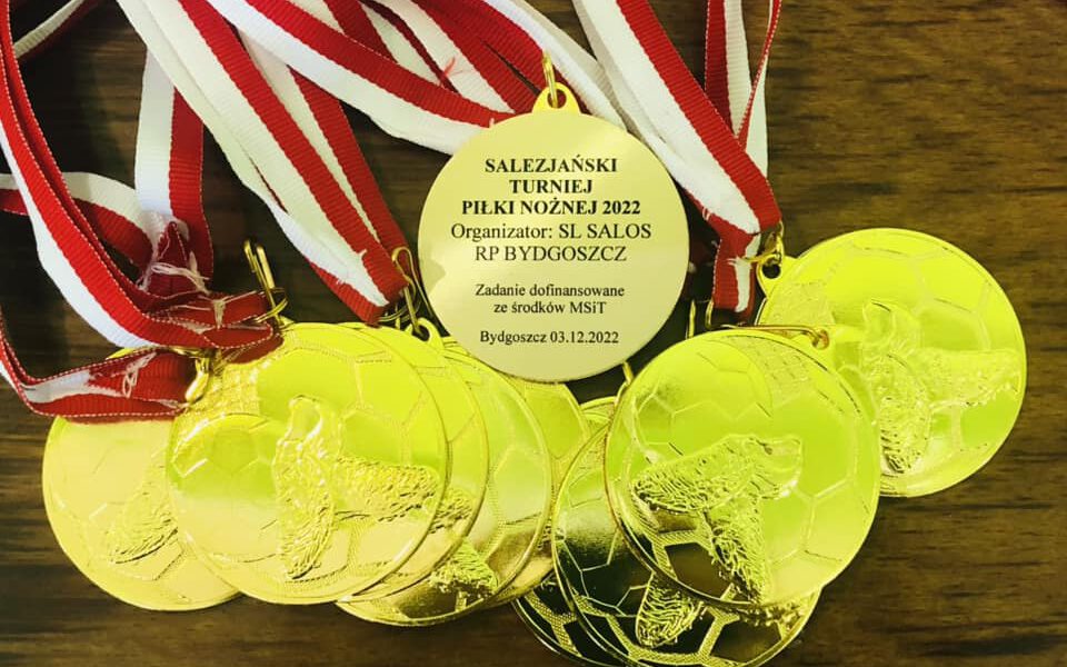 Salezjański Turniej Piłki nożnej - medale pamiątkowe imprezy